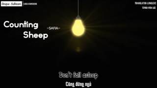 Video thumbnail of "[Lyrics + Vietsub] SAFIA - Counting Sheep"