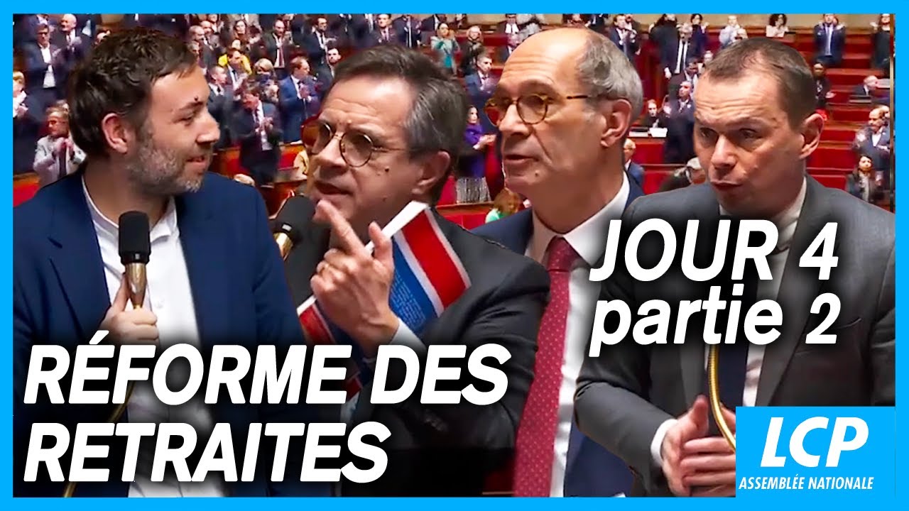 Réforme des retraites en direct à 14h55: examen du projet de loi à l'Assemblée nationale- 10/02/2023