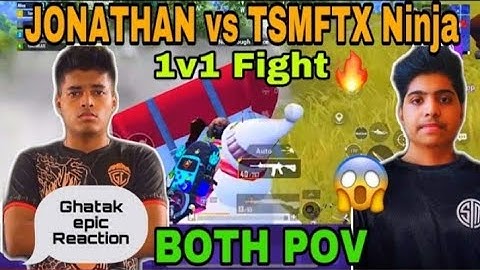 Jonathan Vs Tsm Ftx Ninja🔥|Both Pov