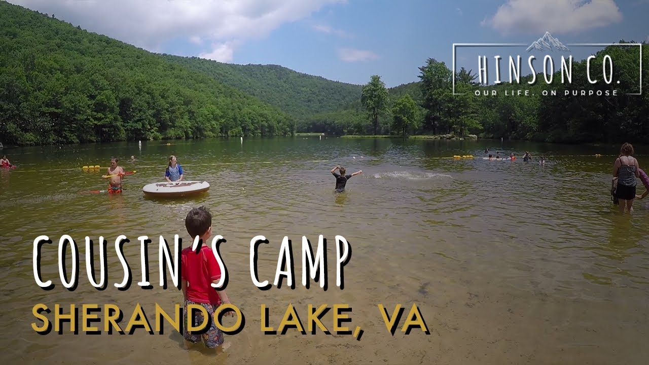 Cousin S Camp Sherando Lake Campground Virginia Hinson Co Youtube