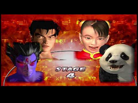 Tekken Tag 1 ( Arcade ) - Jin / Devil Playthrough ( Sept 22, 2020 )