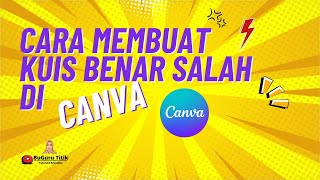 HOW TO CREATE A TRUE FALSE QUIZ IN CANVA screenshot 4