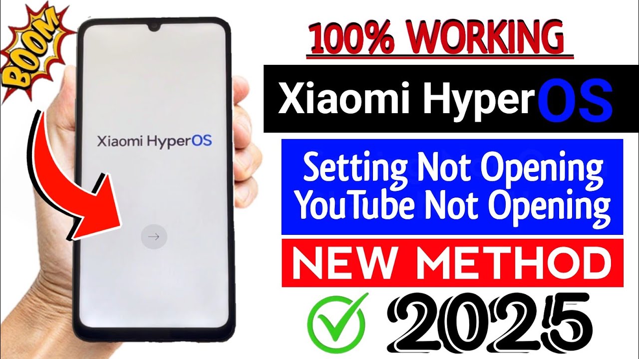 All Redmi Poco Xiaomi ll HyperOs FRP Bypass New Security 2025 ll Gmail Lock Remove Karna Sikhe 2025