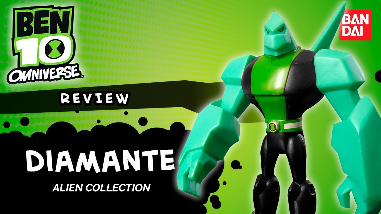 Ben 10 Diamante (Diamondhead) Omniverse Review | Figuras de Ben 10 ...
