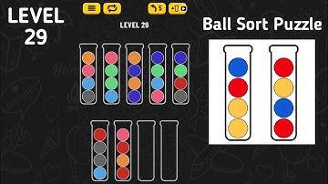 Ball Sort Puzzle Level 29