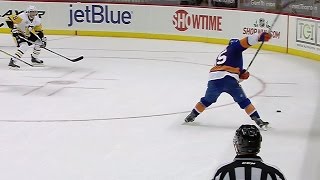Gotta See It Boychuk Unloads A Huge Slap Shot To Beat Murray