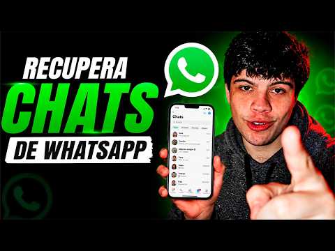How to recover lost or deleted WHATSAPP CHATS from 1 year ago or more on your IPHONE without a ba...