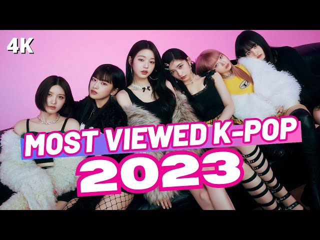 TOP 100) MOST VIEWED K-POP SONGS OF 2023 (OCTOBER