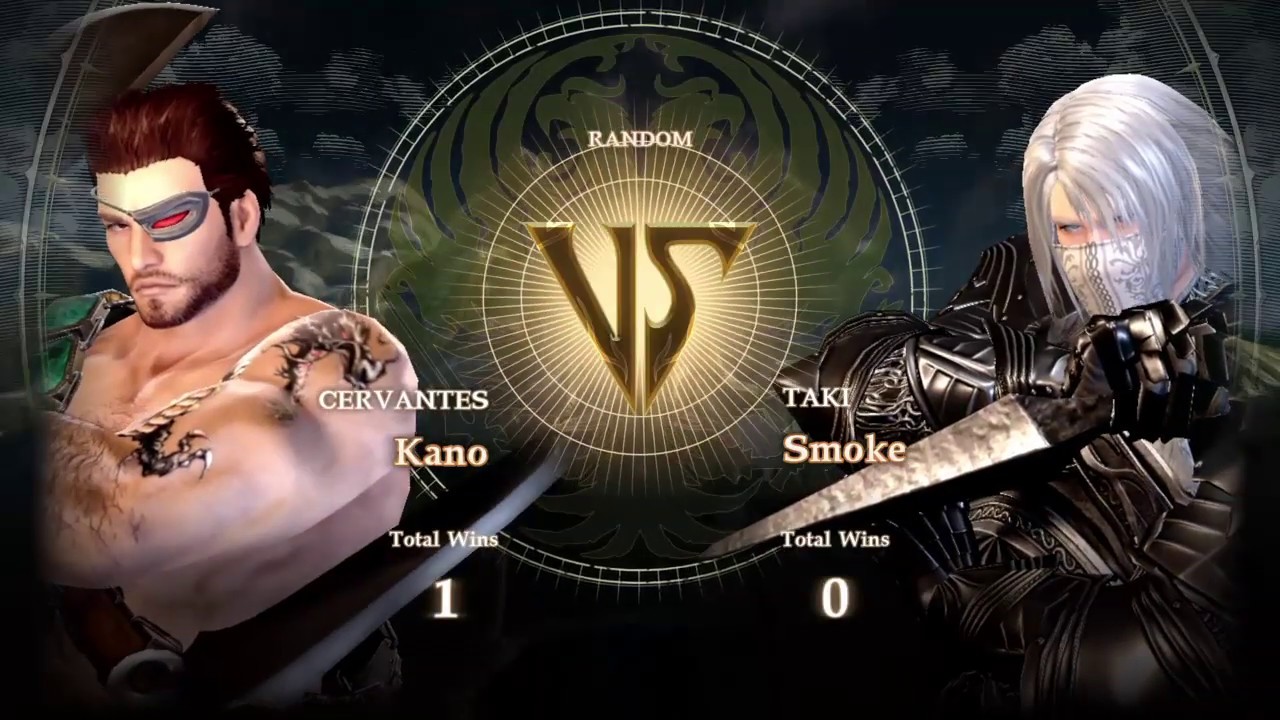 SOULCALIBUR™Ⅵ Kano Vs. Smoke (Mortal Kombat) YouTube