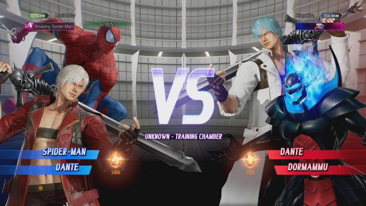 MVCI - SPIDER-MAN/DANTE VS DANTE/DORMAMMU 3!