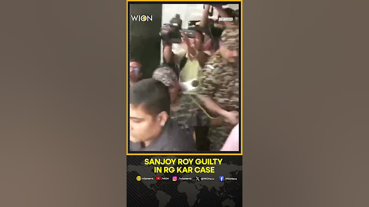 BREAKING: Kolkata Court Holds Main Accused Sanjoy Roy As Guilty In RG Kar Rape-Murder Case