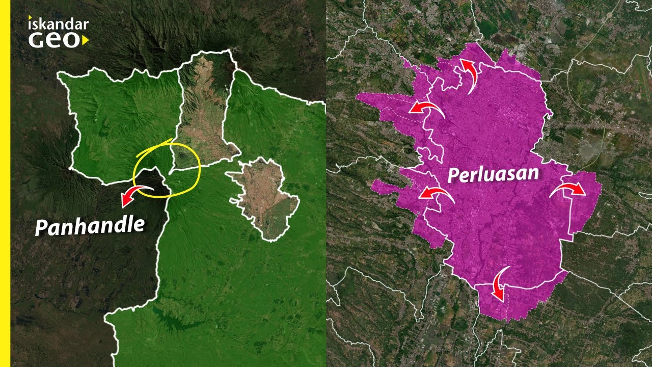 Perluasan, Pemekaran Sampai Membentuk Panhandle | Malang Raya 1950 - Sekarang