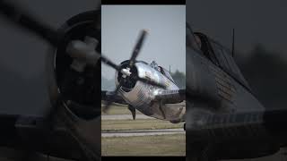 P-47 Thunderbolt at Oshkosh Taxiing in #warbird #pilot #aviation #flying #airshow