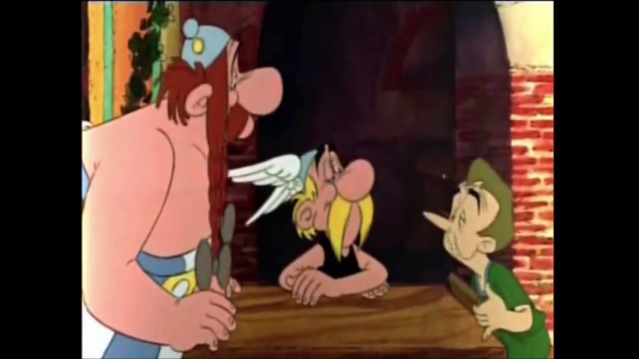 les 12 travaux d'Asterix - la bête - YouTube