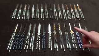 Benchmade Balisong Collection
