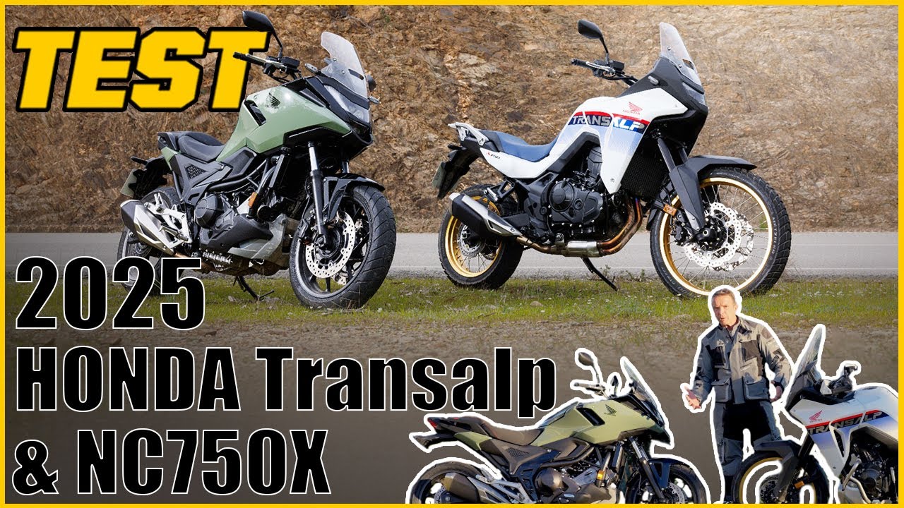 Testmotor | 2025 Honda Transalp & NC750X | Review