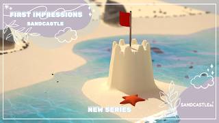 Sandcastle | First Impressions | Relaxing Playthrough screenshot 3