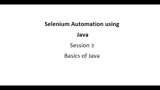 Selenium Automation Testing with Java demo 3
