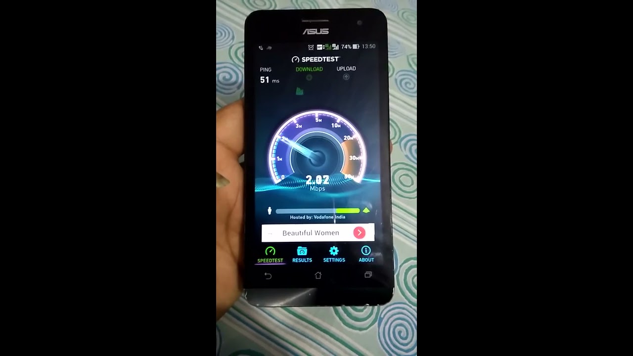 Vodafone 3G Speed Test - YouTube