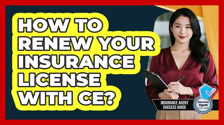 How To Renew Your Insurance License With CE?