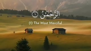 الرحمن...تلاوة مبكيةللقارئ سعد الغامدي حالات واتس اسلامية