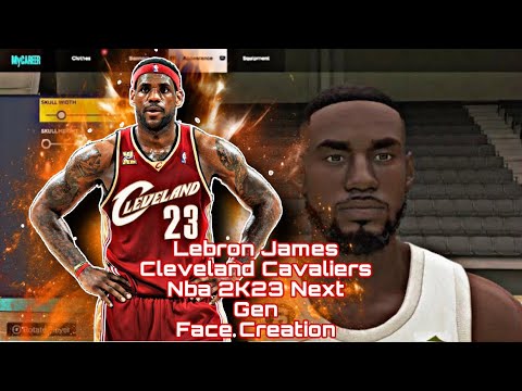 Lebron James Cleveland Cavaliers Face Creation Nba 2k23 Next Gen 