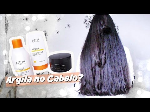 Máscara de Argila no cabelo, será que funciona? Resenha Felps