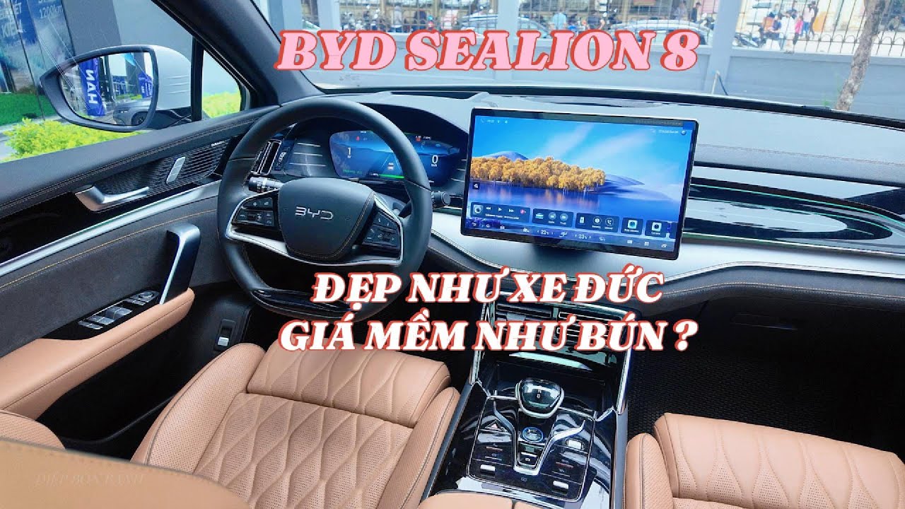 BYD SEALION 8 SUV KHIẾN TESLA CŨNG PHẢI ĐỀ PHÒNG !