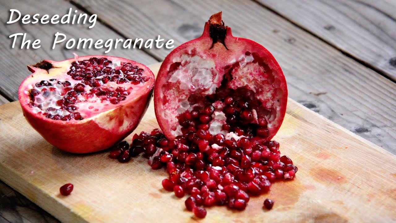 How to Deseed a Pomegranate in 15 Seconds- Quick and Easy Food Tips By Shilpi | Foods and Flavors