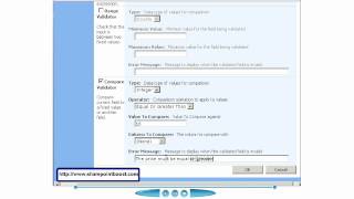 SharePoint Form Validation