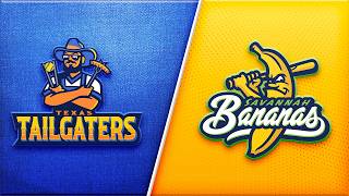 500th Banana Ball Game Ever! - Texas Tailgaters vs Savannah Bananas in Savannah, GA! (Game 3)