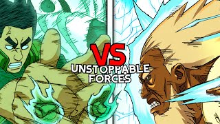 Guy vs The 3rd Raikage is SUPER Close!