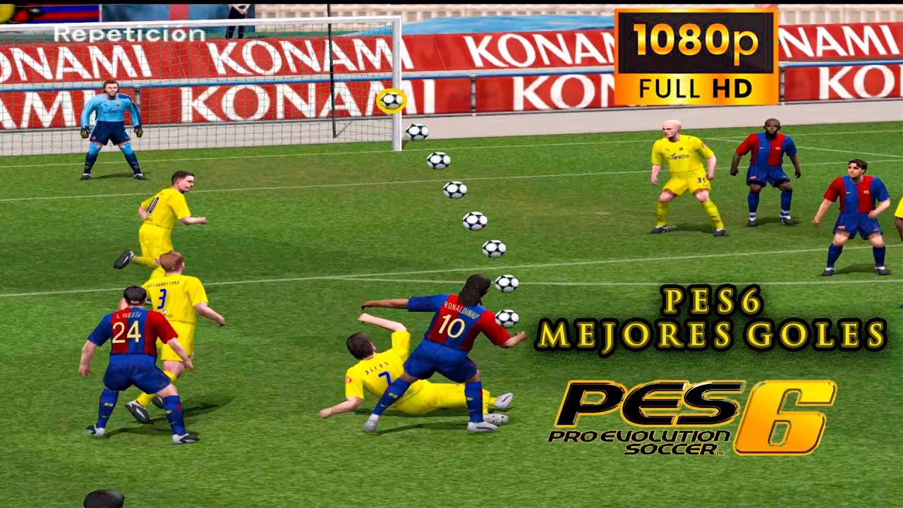 PES 6  LOS MEJORES  GOLES #12  #subscribe