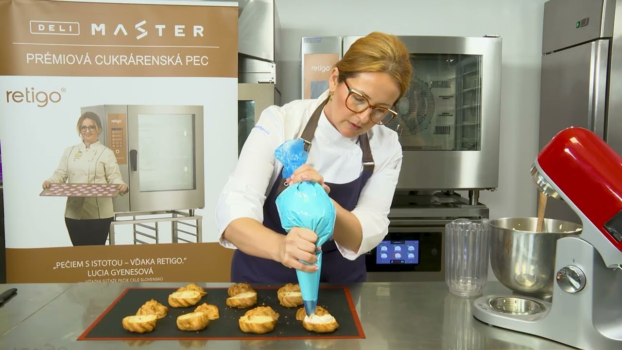 DeliMaster | Príprava veterníkov v cukrárenskej peci | JAZ