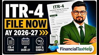 Income Tax Portal par ITR-4 Kaise File Karein | A.Y. 2026-27 Guide