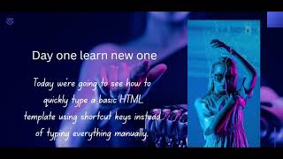 Basic HTML body template | HTML | #html #scriptinglanguage #html5 #htmltutorial