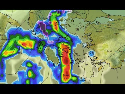 Καιρός: Διαδοχικές κακοκαιρίες έως την επόμενη Δευτέρα - Επιμένει το GFS