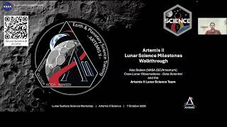 Lunar Surface Science Workshop: Artemis II Science - Alex Stoken