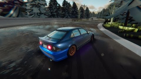 Drift Game Project - Test Drift in New Map (Made With Unity)