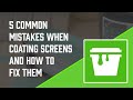 5 Common Mistakes Beginner Screen Printers Make When First Coating a Screen with Emulsion