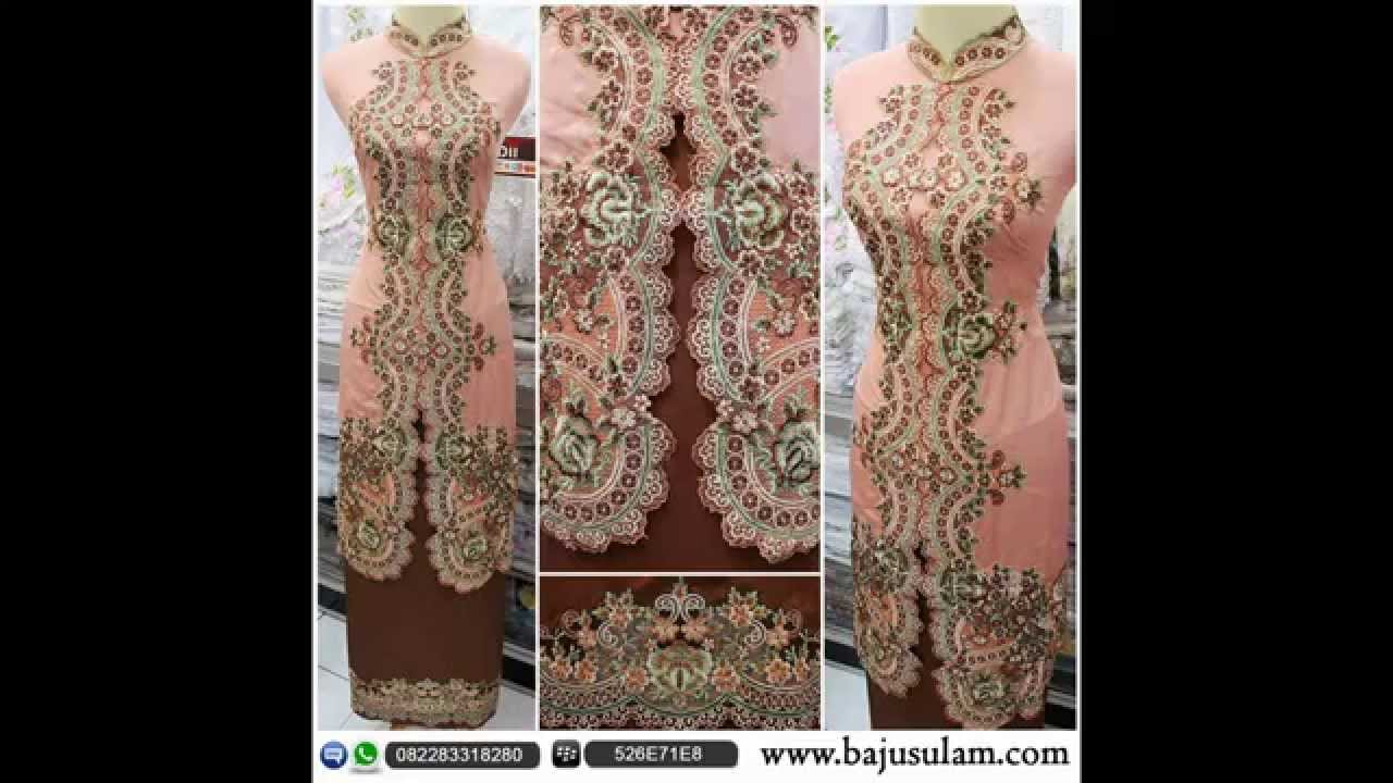 Jual Baju  Kebaya Modern Bordir Model Baju  Trending