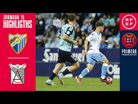 Resumen #PrimeraFederación | Málaga CF 0-0 Atlético Sanluqueño CF | Jornada 15, Grupo 2