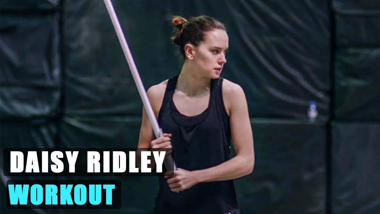 Daisy Ridley Rey Star Wars Actress Training Hard Workout Youtube