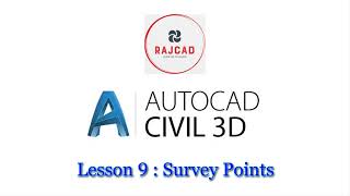 Celebrity Civil 3D Tutorial - Lesson 09: Survey Points Profile