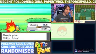 Part 4 - The TRUE Beginning! Pokemon Heart Gold / Soul Silver Soul Link Nuzlocke Randomiser