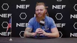 Ed Davis Nef 55 Post-Fight Interview