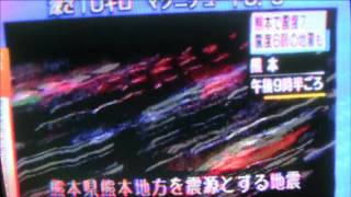 M7 earthquake hits Kumamoto in Japan on 14 April 2016 ....