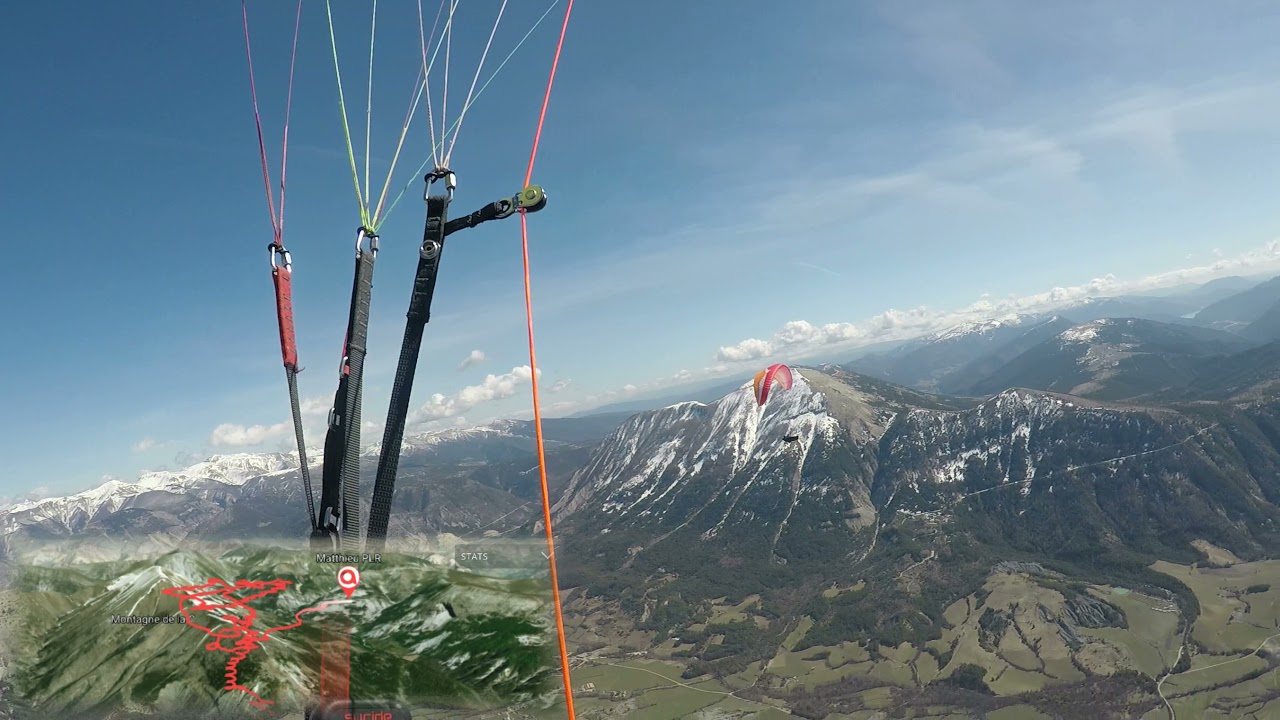 Parapente : Petit Cross St-André-les-Alpes (50km triangle)