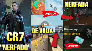 BUFFES E NERFES, LOGIN VIA TWITTER, CARTÃO DE REVIVER, MINI DRONE NA RANQUEADA, CONFIRA TUDO