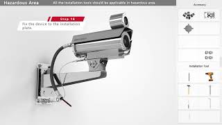 Hikvision Explosion proof camera installation